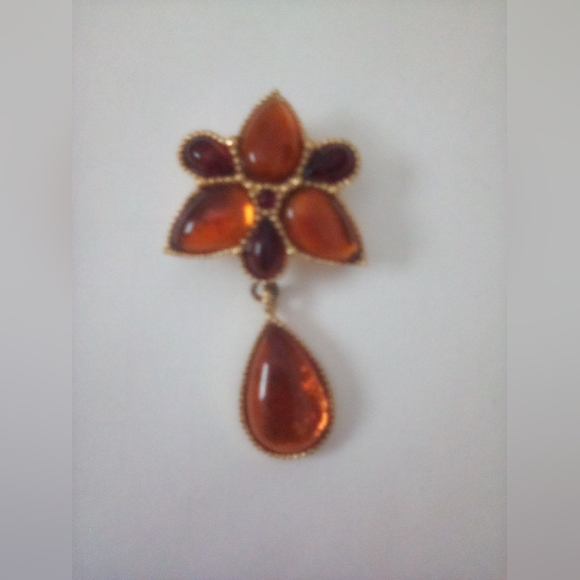 Avon Vintage Flower Pin Brooch - Picture 5 of 9